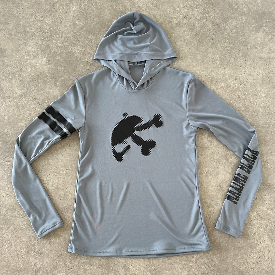 HOODED LONGSLEEVE GREY