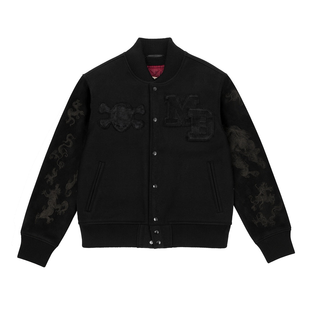 VARSITY JACKET BLACK