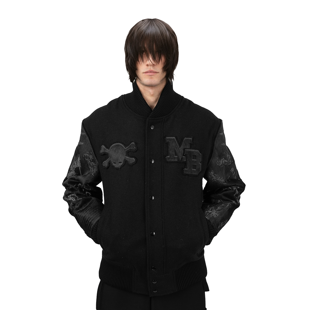 VARSITY JACKET BLACK