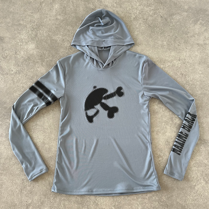 HOODED LONGSLEEVE GREY