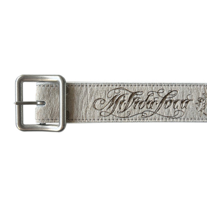 LASER TATTOO PONY HAIR BELT