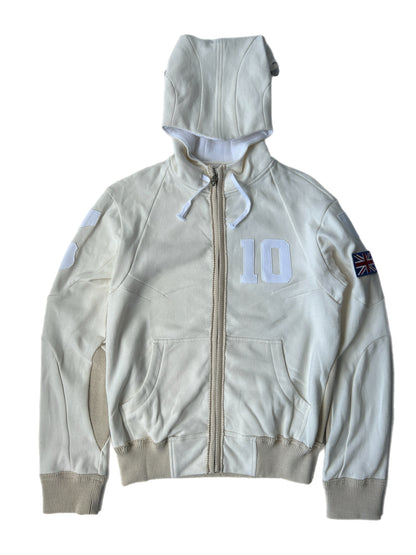 2Z CREAM ZIP-UP HOODIE